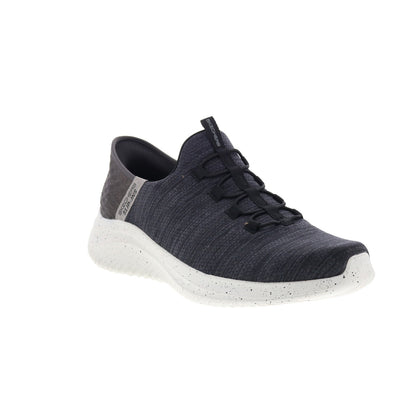 Skechers Slip-ins Ultra Flex 3.0 Right Away Mens Black Wide Sneakers Shoes