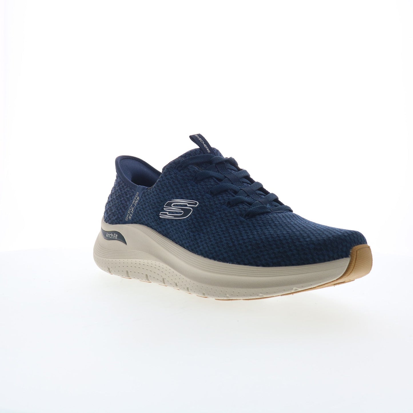Skechers Arch Fit 2.0 - Look Ahead Mens Blue Lifestyle Sneakers Shoes