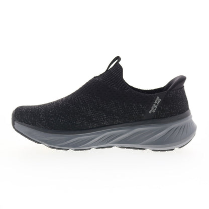 Skechers Slip-ins Edgeride Commissioner Mens Black Extra Wide Sneakers Shoes