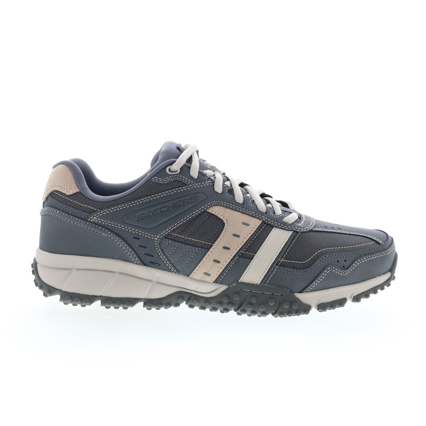 Skechers Urban Trax 237735W-STOL Mens Gray Wide Lifestyle Sneakers Shoes
