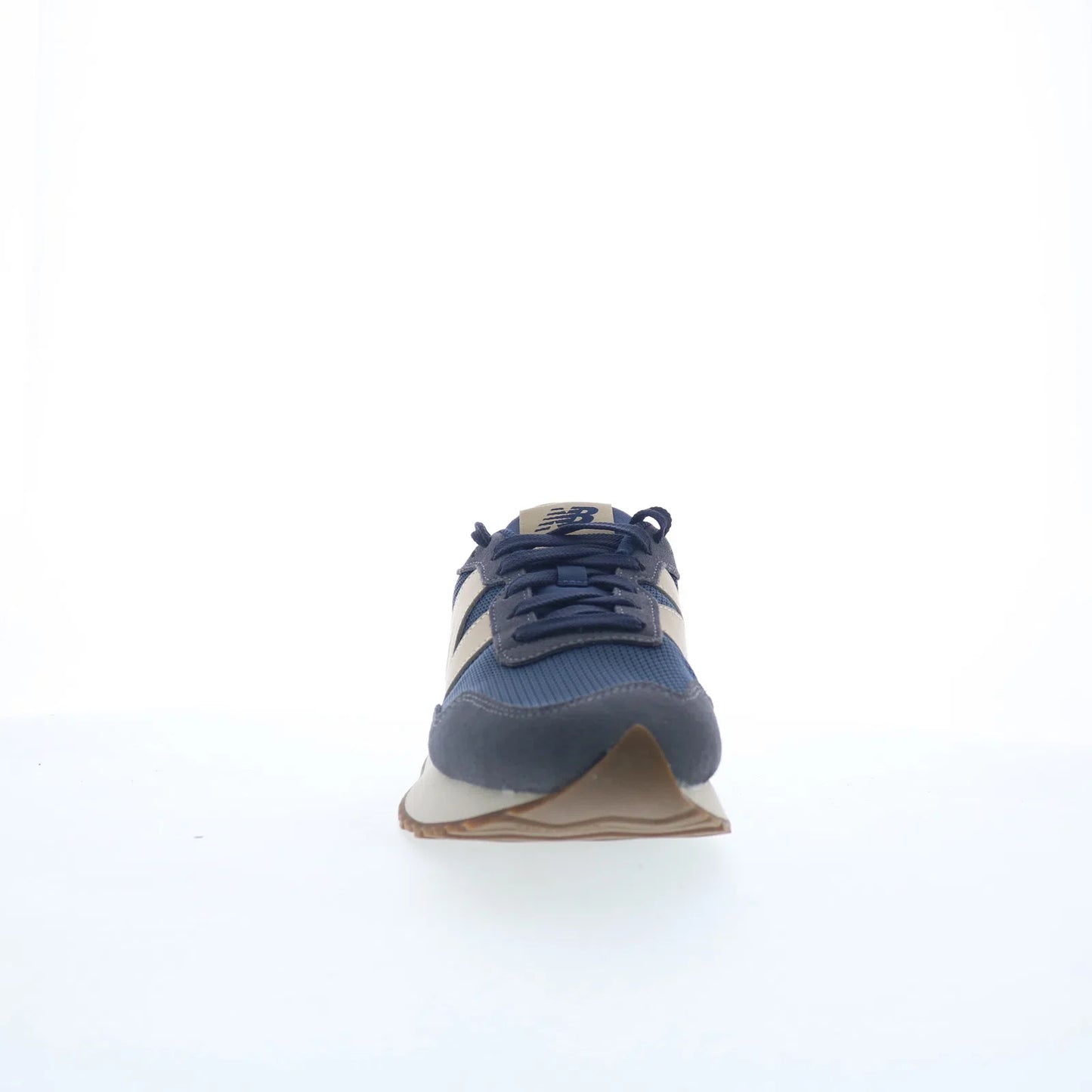 New Balance 237 MS237LON Mens Blue Suede Lace Up Lifestyle Sneakers Shoes