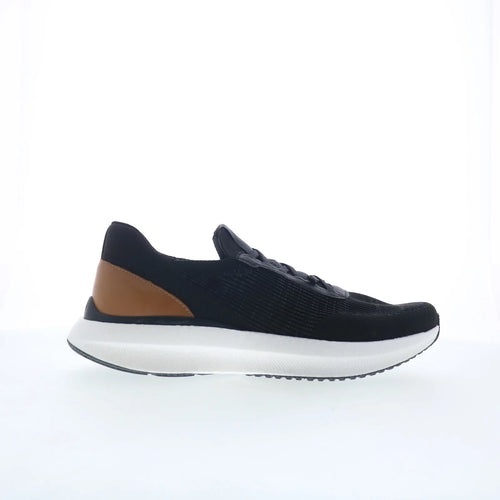 Johnston & Murphy 24-7215 Mens Black Mesh Lace Up Lifestyle Sneakers Shoes