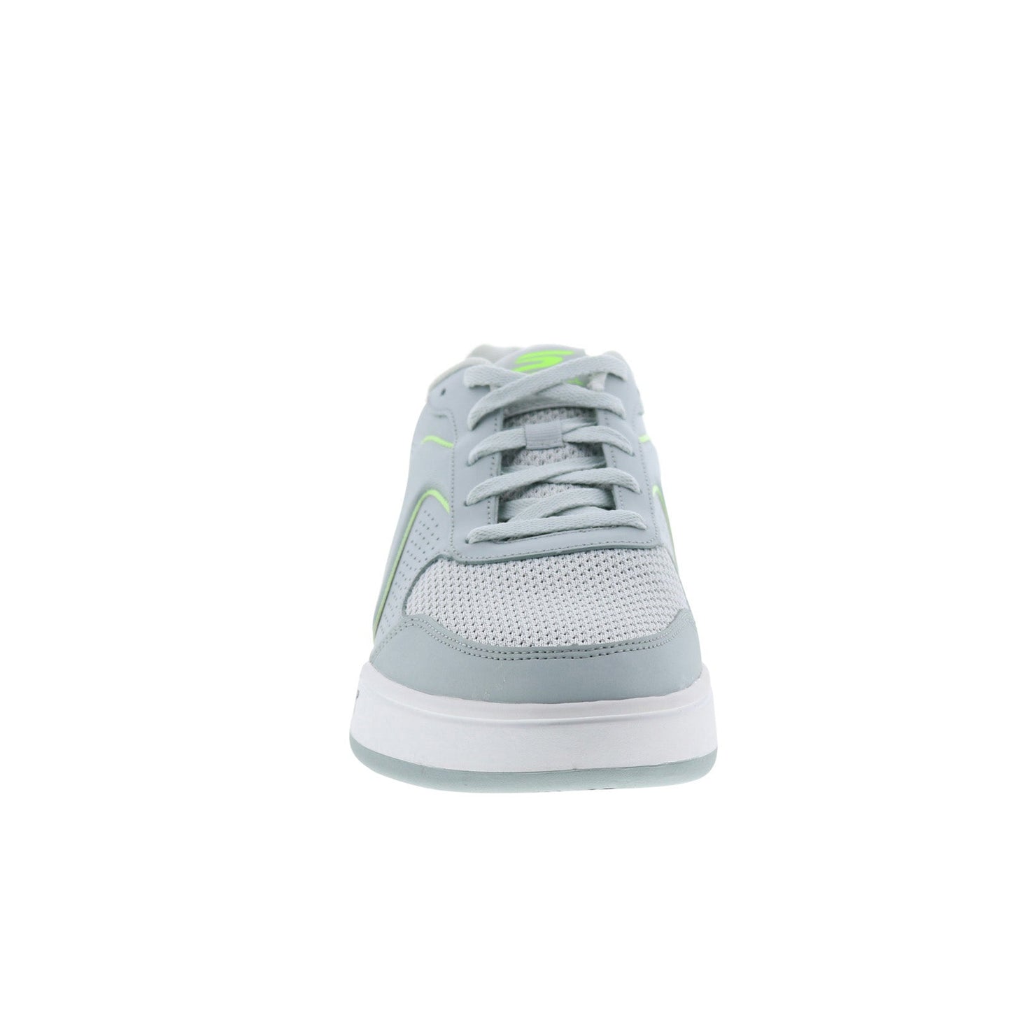 Skechers Viper Court Classic 246106-GYLM Mens Gray Athletic Pickleball Shoes