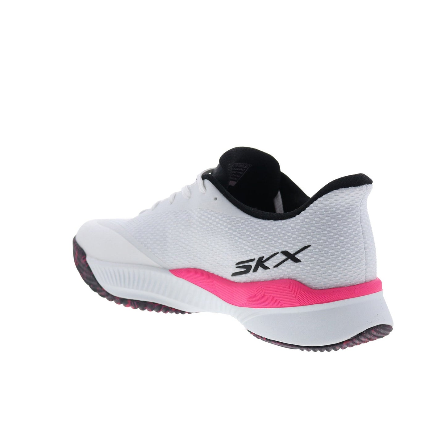 Skechers State Champ 246117-WMLT Mens White Mesh Athletic Pickleball Shoes