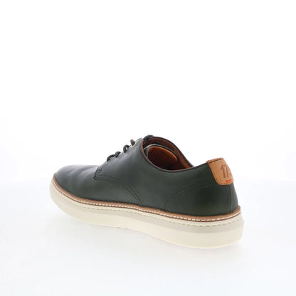 Johnston & Murphy 25-2908 Mens Green Leather Lifestyle Sneakers Shoes
