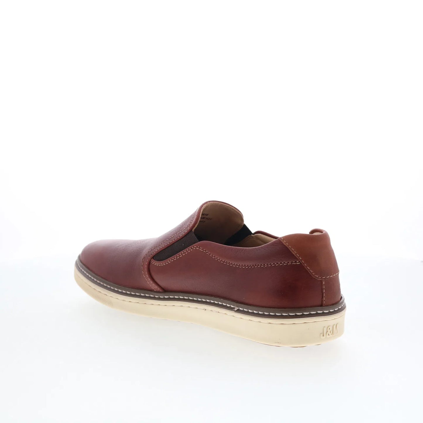 Johnston & Murphy 25-3616 Mens Brown Leather Lifestyle Sneakers Shoes