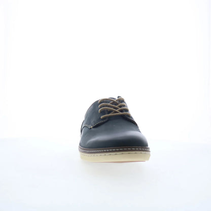 Johnston & Murphy 25-8359 Mens Blue Wide Leather Lifestyle Sneakers Shoes