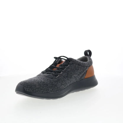 Johnston & Murphy 25-8939 Mens Black Canvas Lace Up Lifestyle Sneakers Shoes