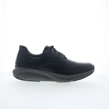 Johnston & Murphy 25-9611 Mens Black Leather Lifestyle Sneakers Shoes