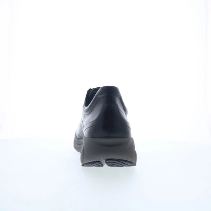 Johnston & Murphy 25-9611 Mens Black Leather Lifestyle Sneakers Shoes