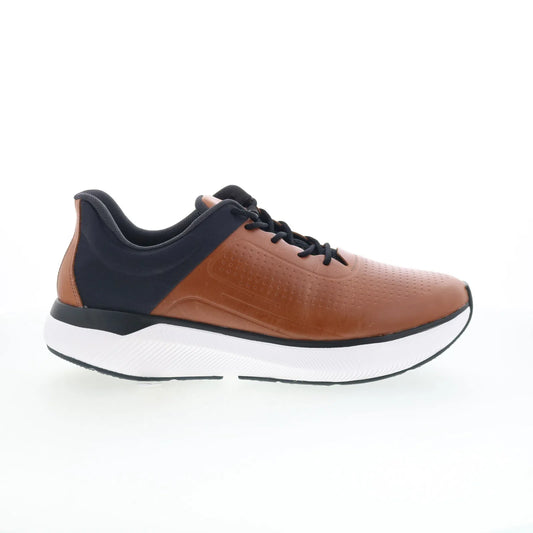 Johnston & Murphy 25-9630 Mens Brown Leather Lifestyle Sneakers Shoes