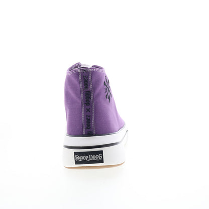 Skechers Snoop Dogg Snoop One Doggy Bonez 251043 Mens Purple Sneakers Shoes
