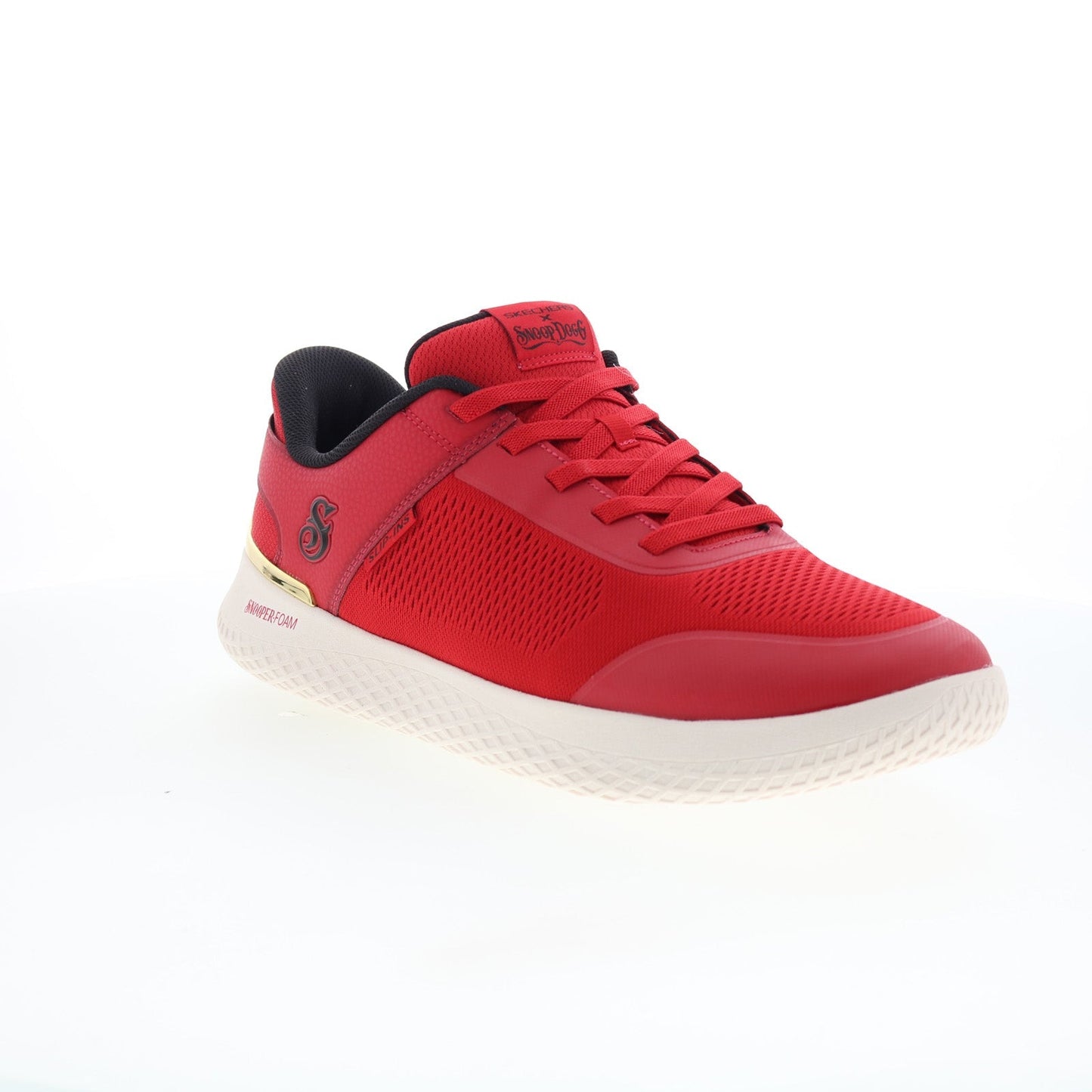 Skechers Snoop Dogg Snoop Vibez Good Feelin Mens Red Sneakers Shoes