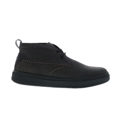 Stacy Adams Cai 25566-975 Mens Black Leather Lace Up Chukkas Boots