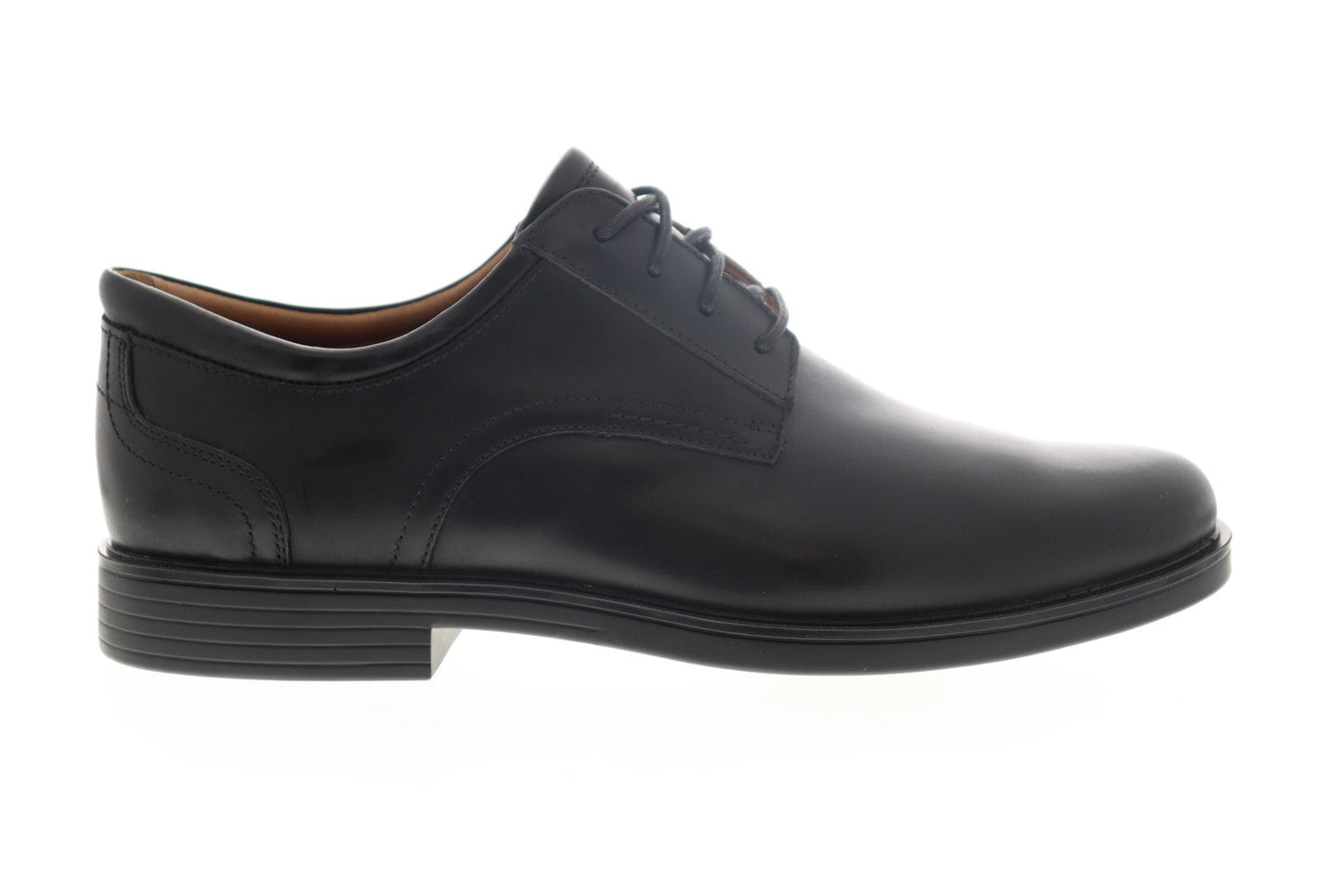 Clarks Un Aldric Lace Mens Black Oxfords & Lace Ups Plain Toe Shoes