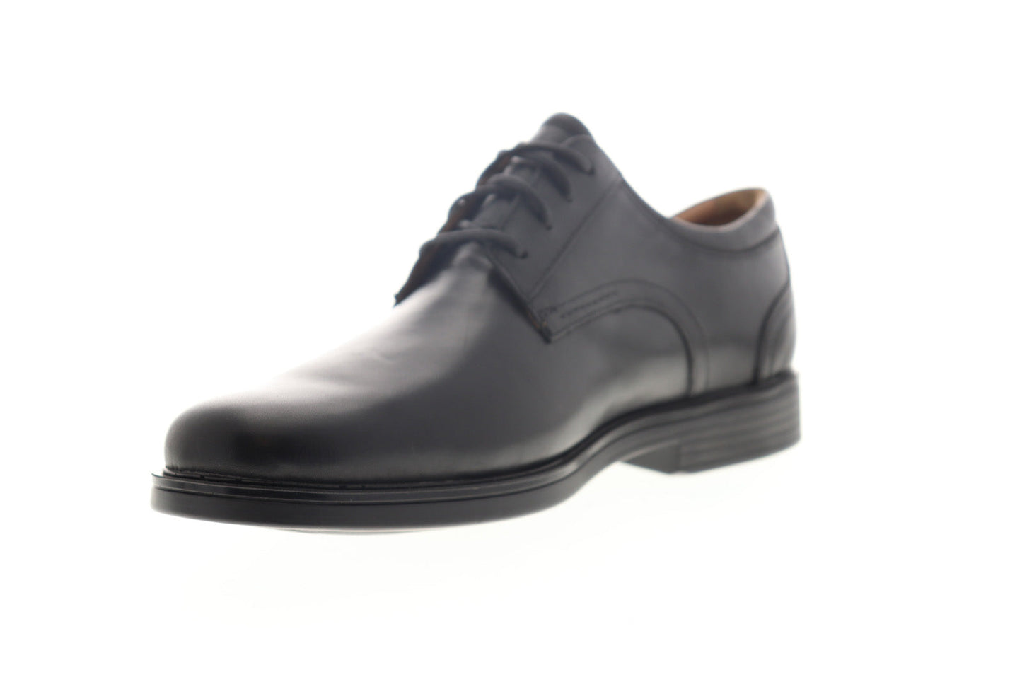 Clarks Un Aldric Lace Mens Black Oxfords & Lace Ups Plain Toe Shoes