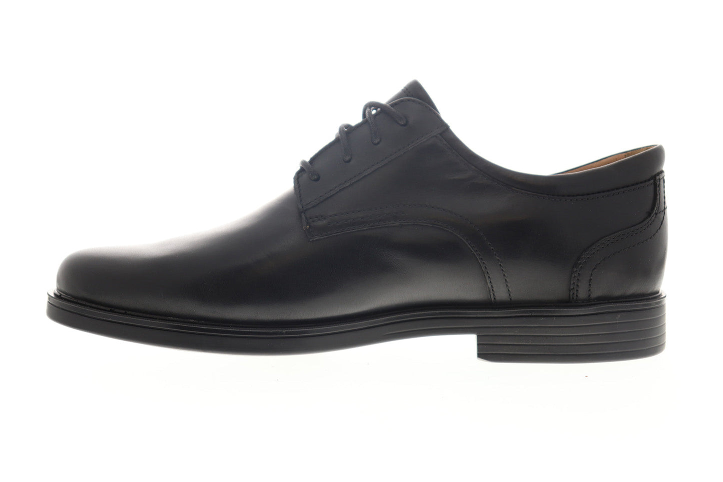Clarks Un Aldric Lace Mens Black Oxfords & Lace Ups Plain Toe Shoes