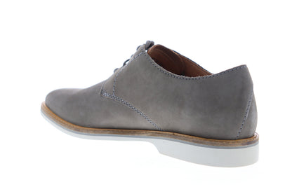Clarks Atticus Lace Mens Gray Wide Oxfords & Lace Ups Plain Toe Shoes