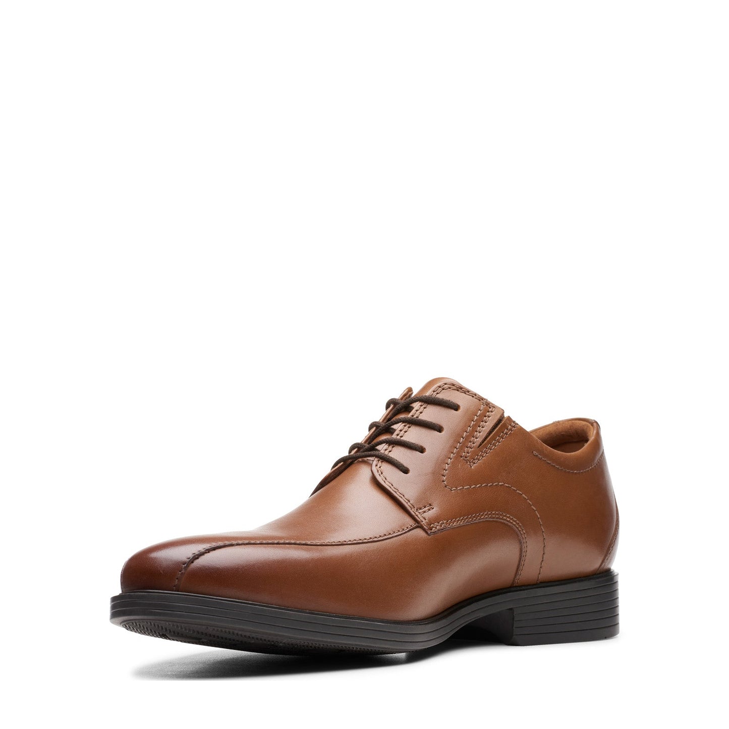 Clarks Whiddon Pace Mens Brown Wide Oxfords & Lace Ups Plain Toe Shoes