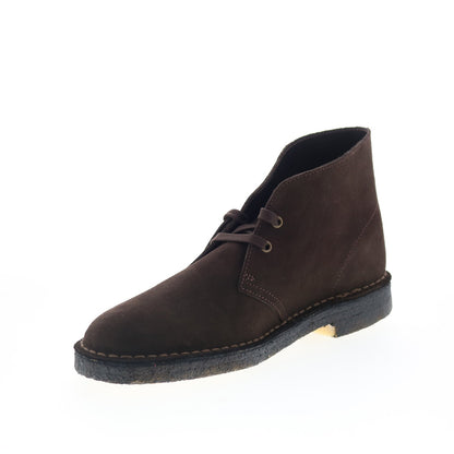 Clarks Desert Boot 26155485 Mens Brown Suede Ankle Lace Up Desert Boots