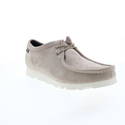 Clarks Wallabee Gore-Tex GTX 26165695 Mens Beige Suede Oxfords Casual Shoes