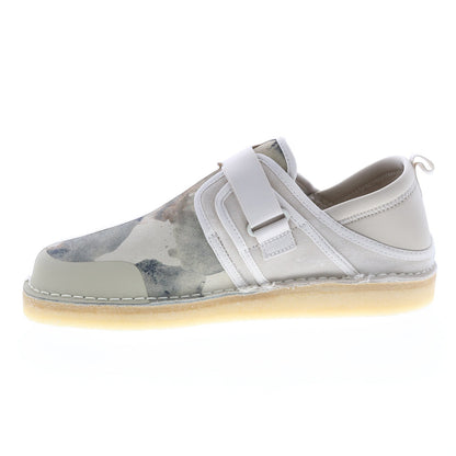 Clarks Trek Taiyo 26166286 Mens Gray Suede Loafers & Slip Ons Casual Shoes