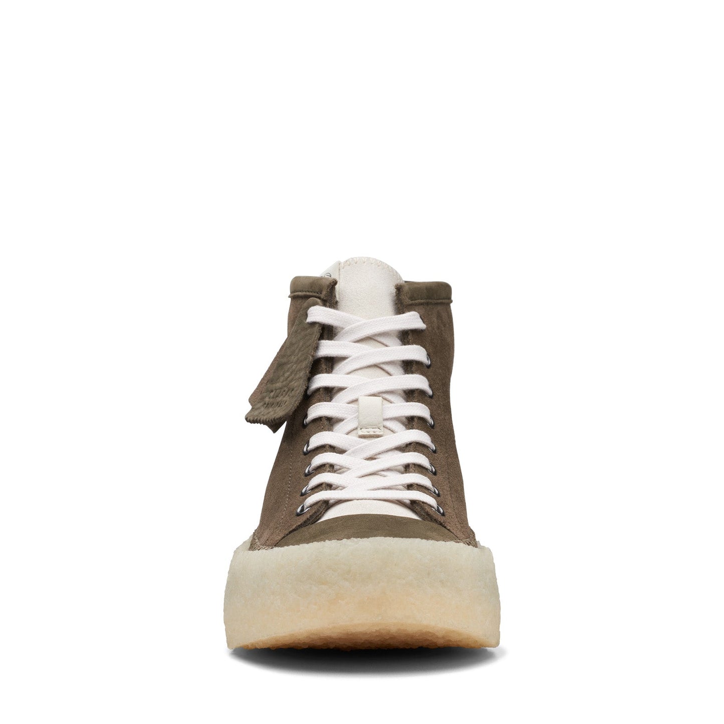 Clarks Caravan Mid 26167696 Mens Brown Suede Lifestyle Sneakers Shoes
