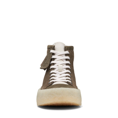Clarks Caravan Mid 26167696 Mens Brown Suede Lifestyle Sneakers Shoes