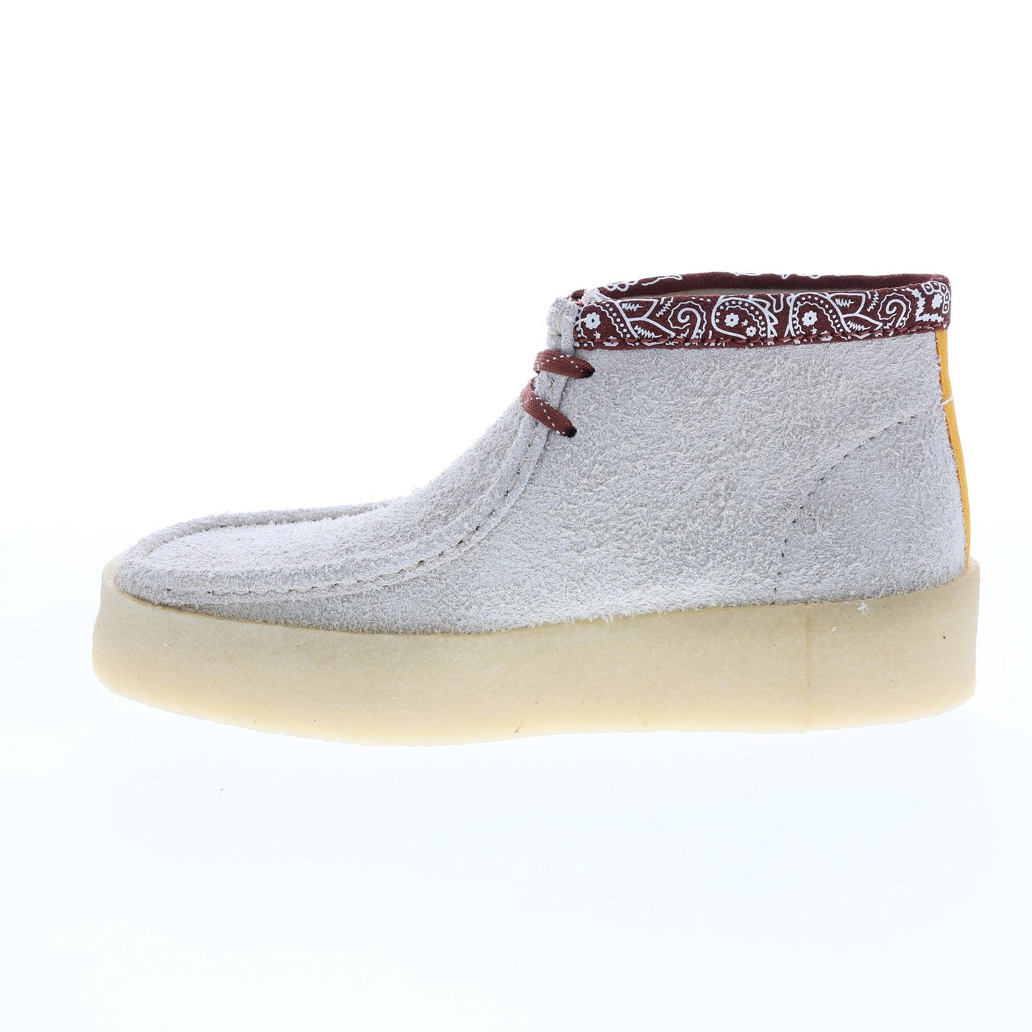Clarks Wallabee Cup Boot 26167977 Mens Beige Suede Lace Up Chukkas Boots