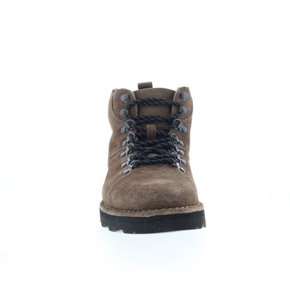 Clarks Craftdale Hike 26168634 Mens Gray Suede Lace Up Casual Dress Boots