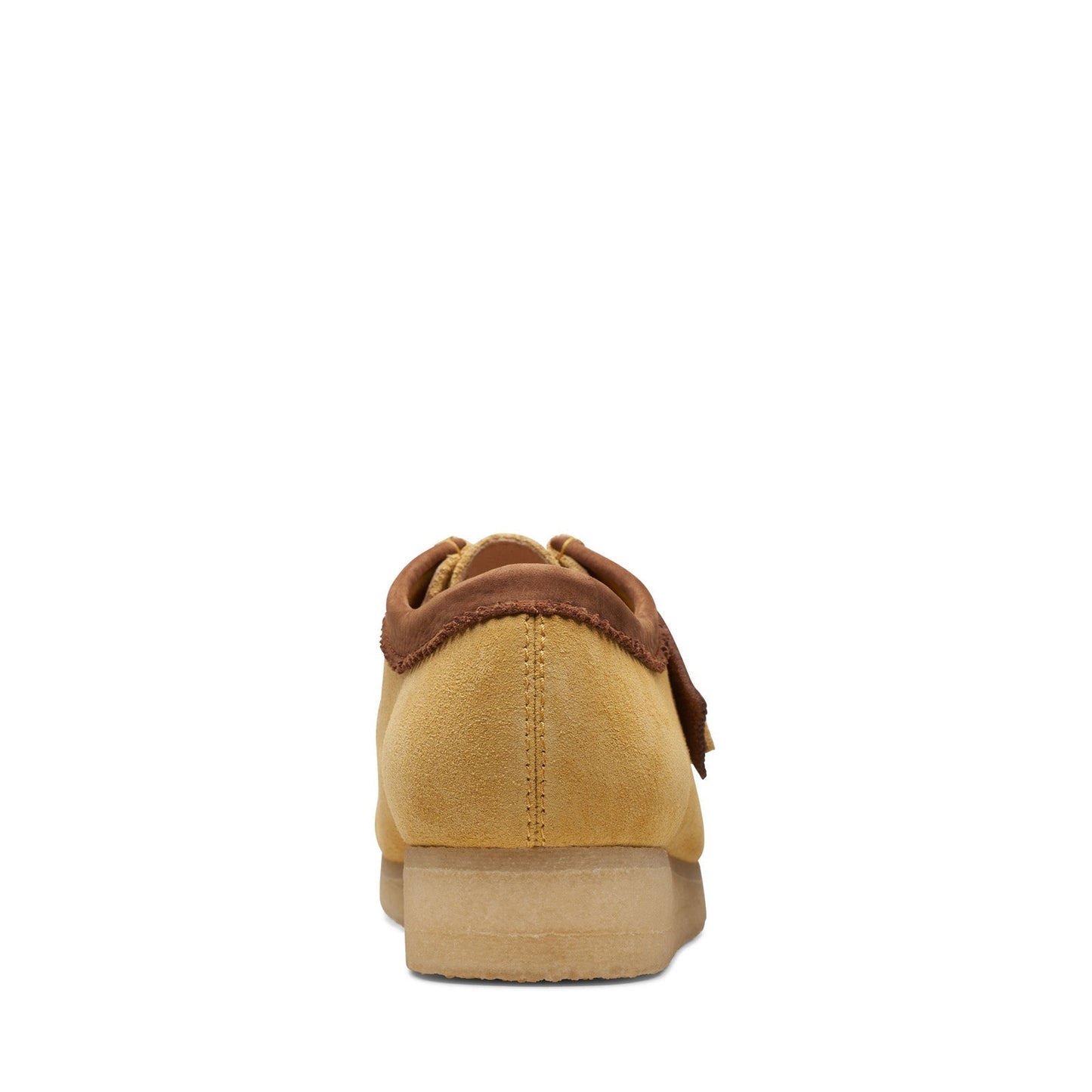 Clarks Wallabee 26170536 Mens Yellow Suede Oxfords & Lace Ups Casual Shoes