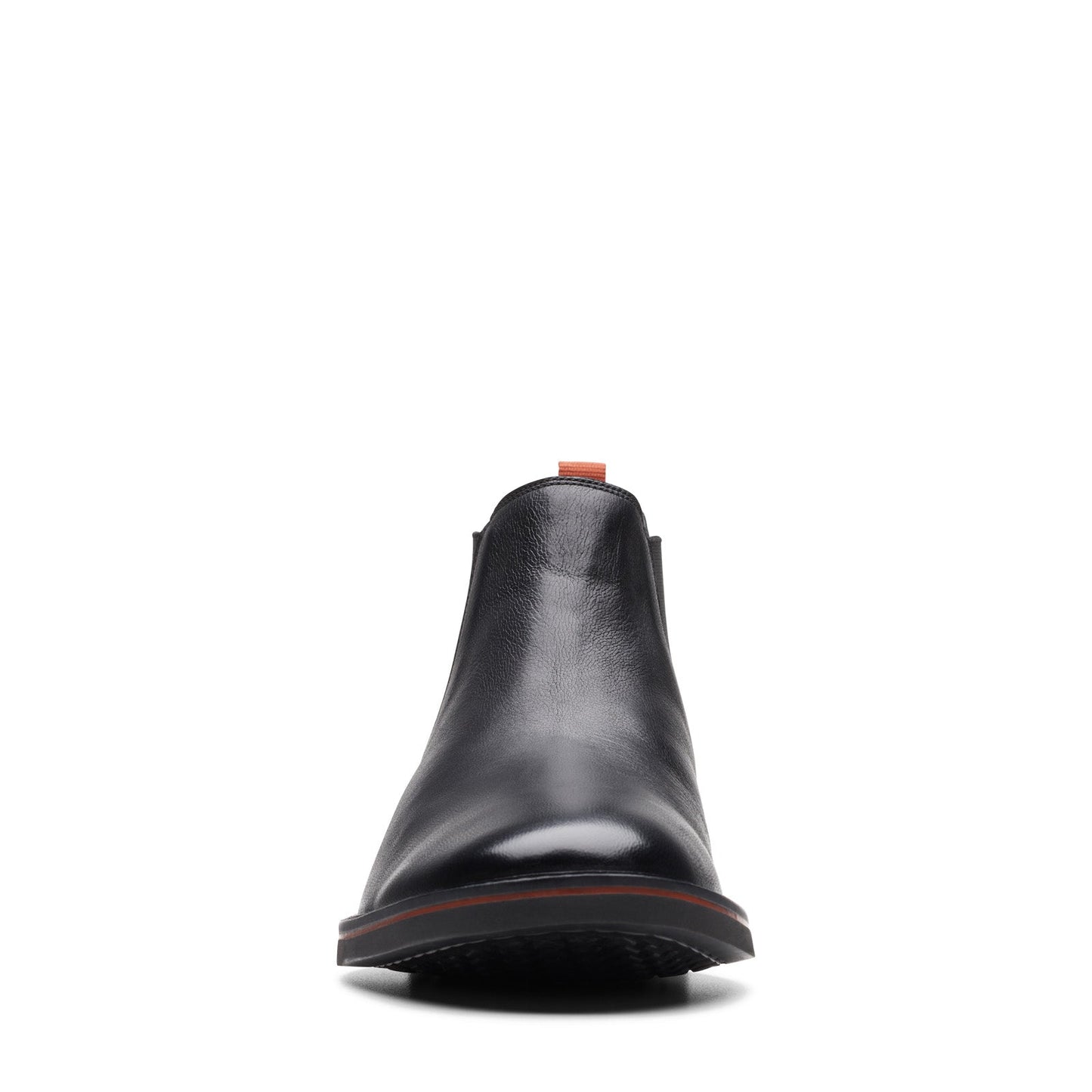 Clarks Atticus LT Top 26173417 Mens Black Leather Slip On Chelsea Boots