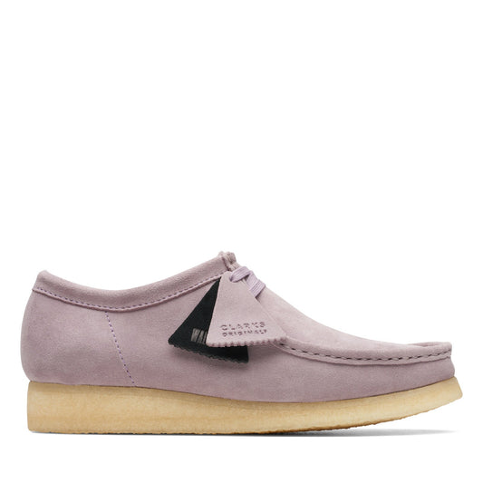 Clarks Wallabee 26173639 Mens Purple Oxfords & Lace Ups Casual Shoes