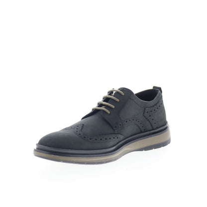 Clarks Chantry Wing Mens Black Oxfords & Lace Ups Wingtip & Brogue Shoes