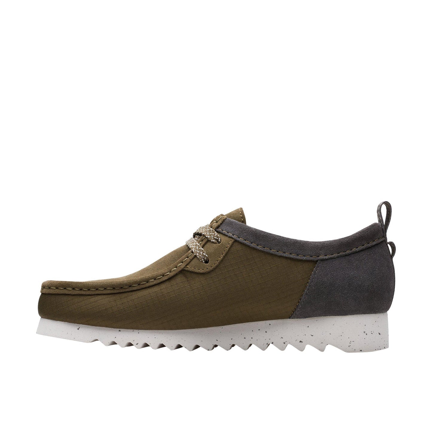 Clarks Wallabee FTRE LO 26176226 Mens Green Oxfords & Lace Ups Casual Shoes