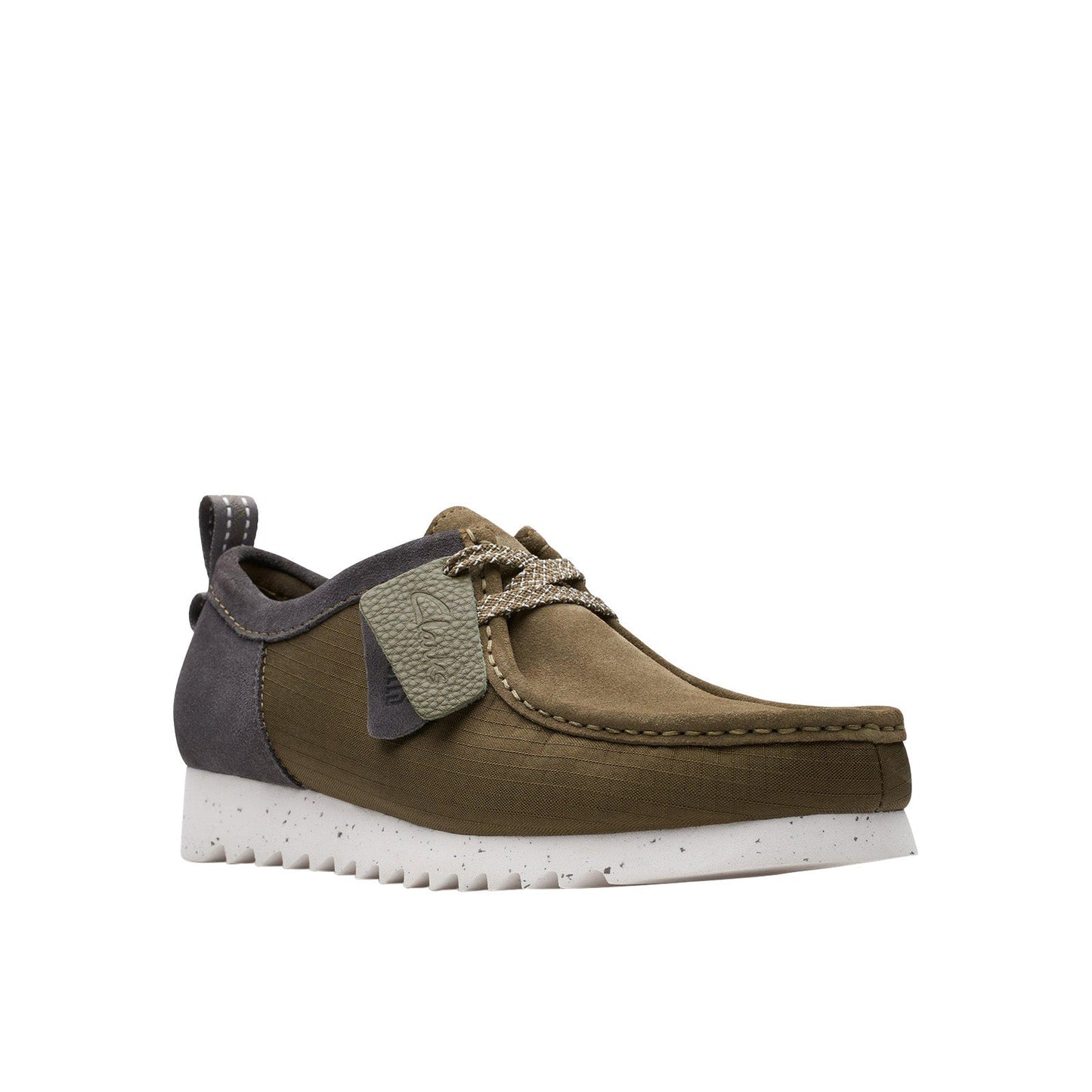 Clarks Wallabee FTRE LO 26176226 Mens Green Oxfords & Lace Ups Casual Shoes