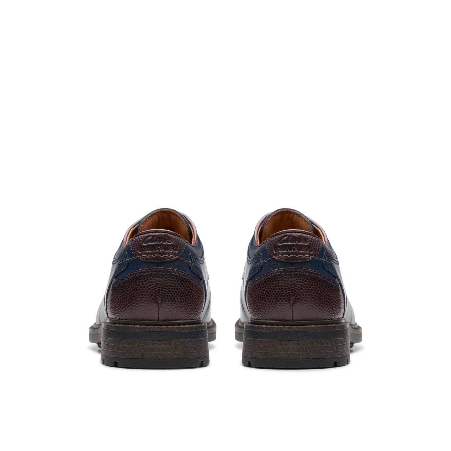Clarks Un Shire Vibe Mens Blue Wide Oxfords & Lace Ups Cap Toe Shoes