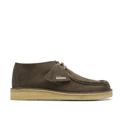Clarks Desert Nomad 26178174 Mens Gray Suede Oxfords & Lace Ups Casual Shoes