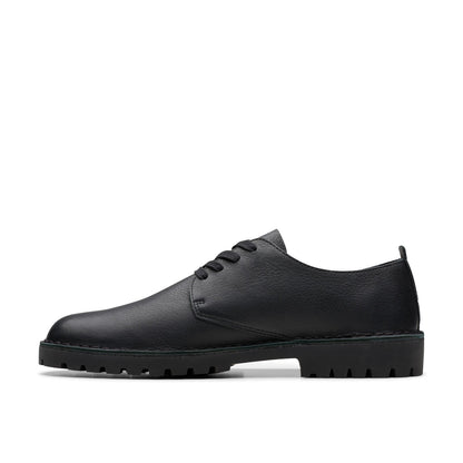 Clarks Desert Rock LO 26179178 Mens Black Oxfords & Lace Ups Plain Toe Shoes