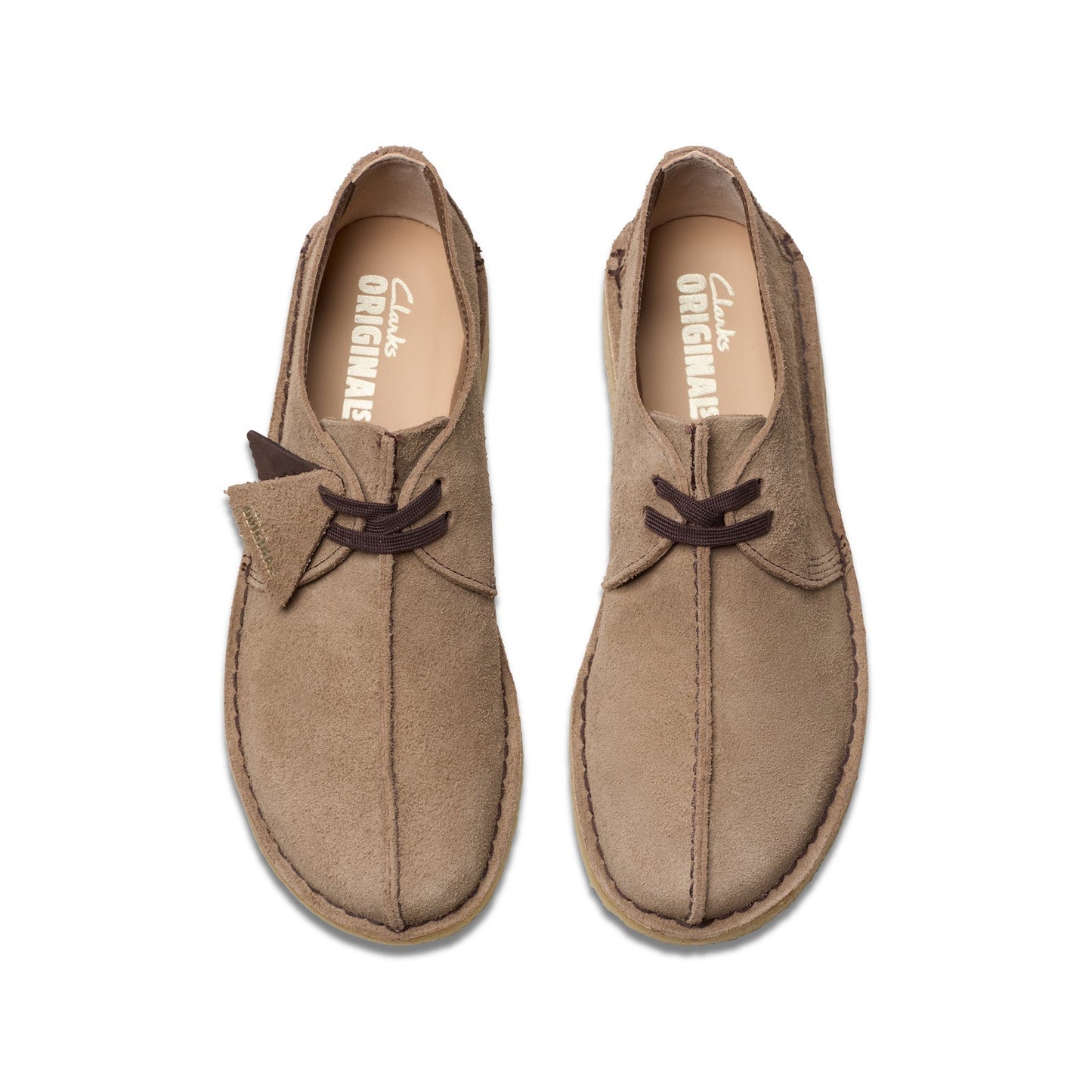 Clarks Desert Trek 26180650 Mens Brown Oxfords & Lace Ups Casual Shoes