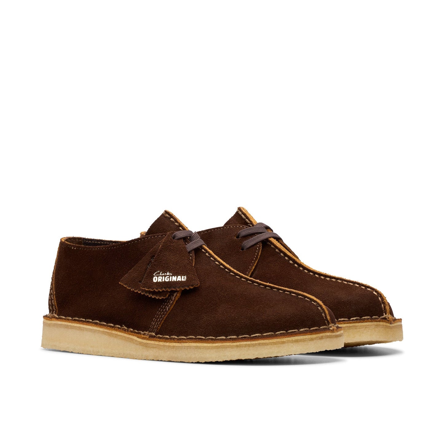 Clarks Desert Trek 26180655 Mens Brown Oxfords & Lace Ups Casual Shoes