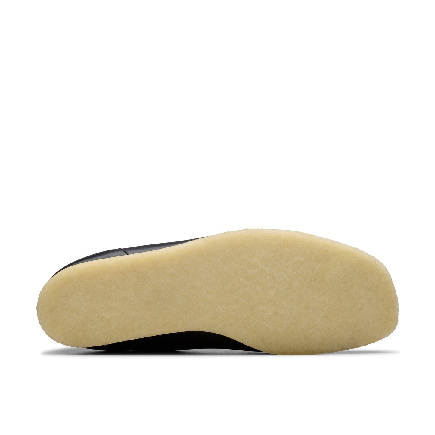 Clarks Wallabee 26181127 Mens Black Leather Oxfords & Lace Ups Casual Shoes