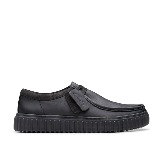 Clarks Torhill LO 26181385 Mens Black Oxfords & Lace Ups Casual Shoes