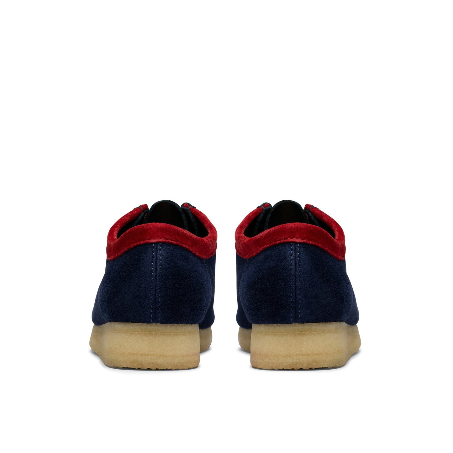 Clarks Wallabee 26182766 Mens Blue Suede Oxfords & Lace Ups Casual Shoes