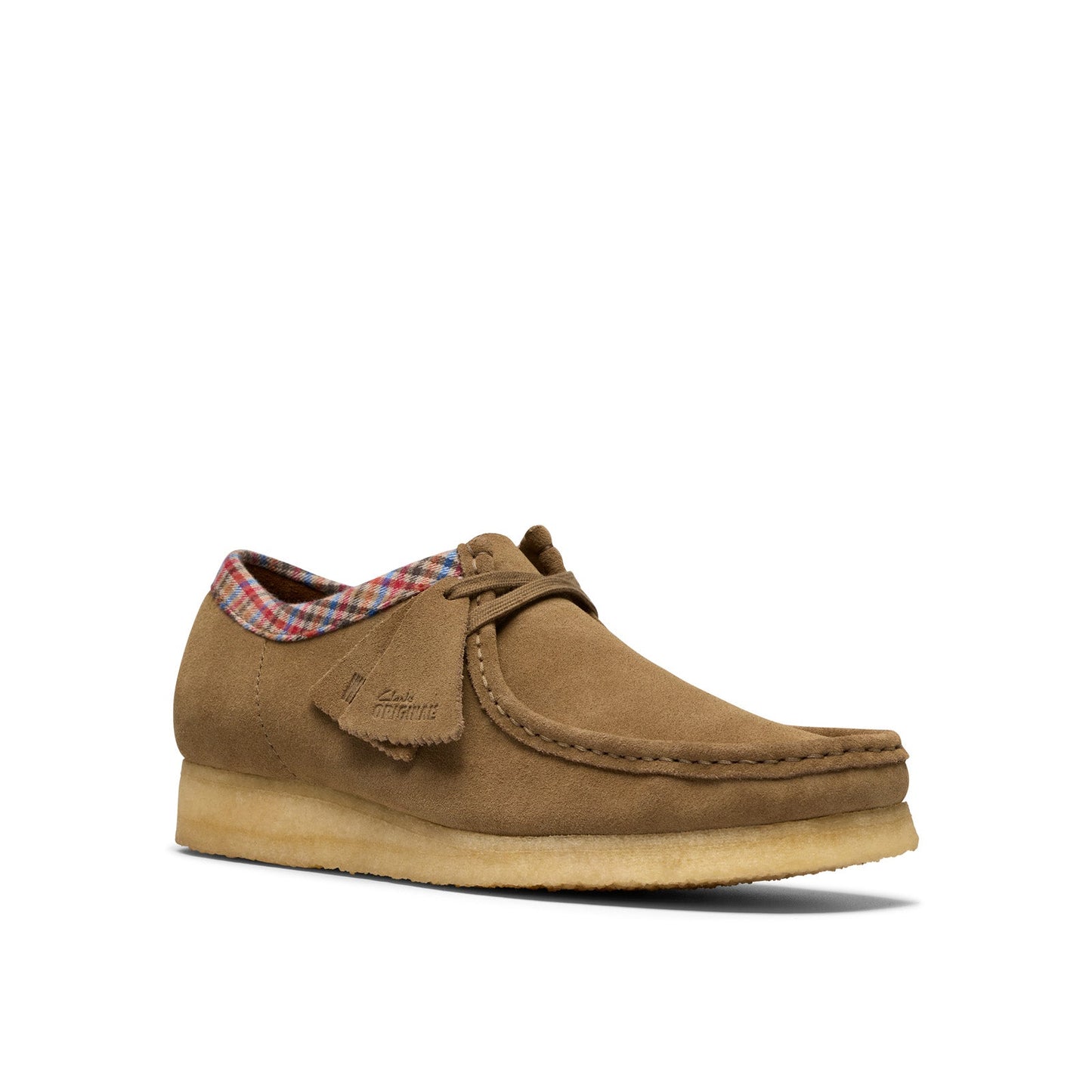 Clarks Wallabee 26182768 Mens Brown Suede Oxfords & Lace Ups Casual Shoes