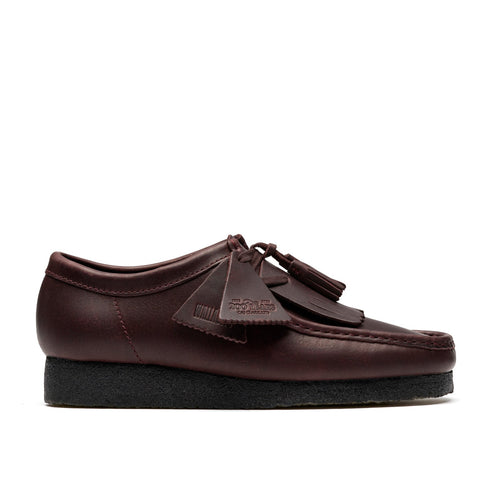 Clarks Wallabee 26182787 Mens Burgundy Oxfords & Lace Ups Casual Shoes