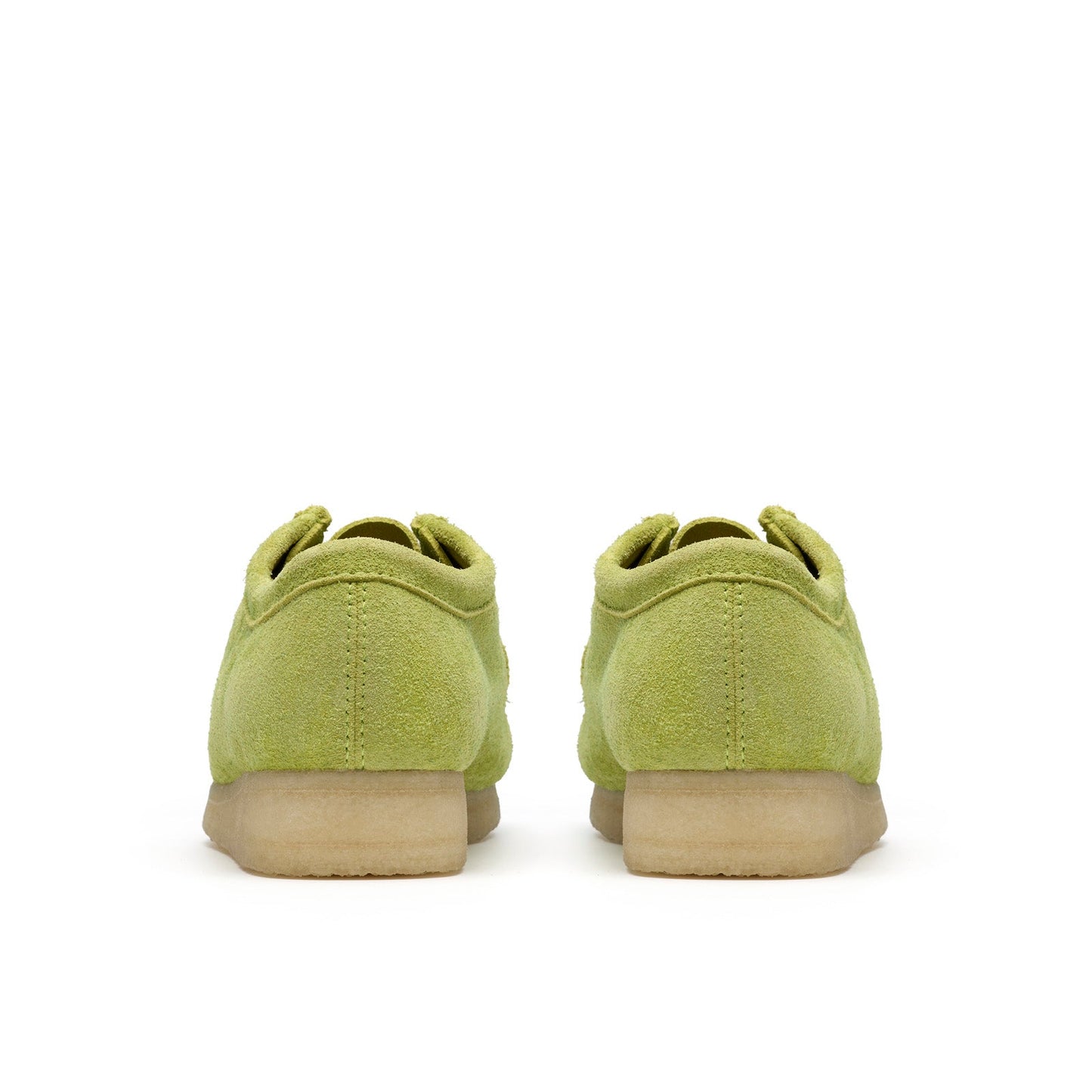 Clarks Wallabee 26183757 Mens Green Suede Oxfords & Lace Ups Casual Shoes