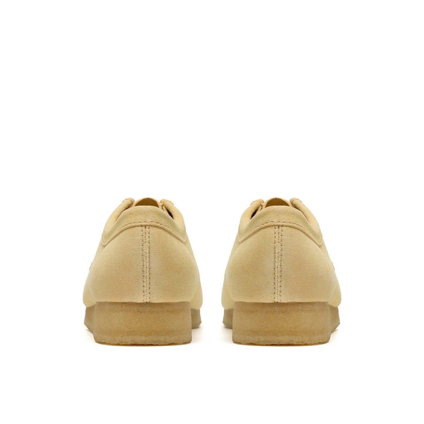 Clarks Wallabee 26185559 Mens Beige Suede Oxfords & Lace Ups Casual Shoes