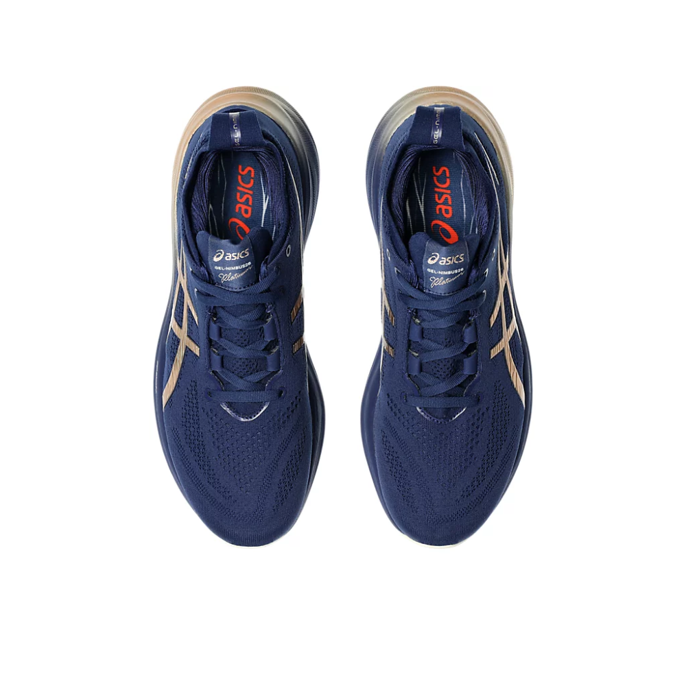 Gel-Nimbus 26 Platinum Men's :Blue Expanse I Champagne