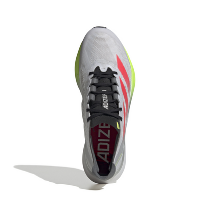 Adizero Boston 12 Women's :Dash Grey | Lucid Red